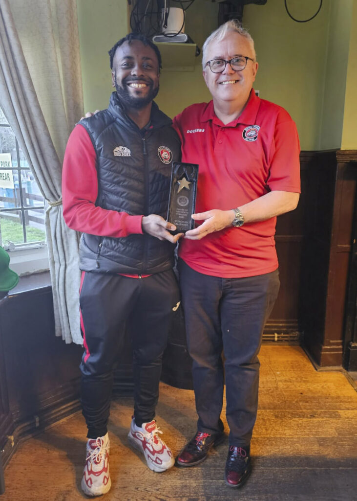 Steadman Callender is Player of the Month for February