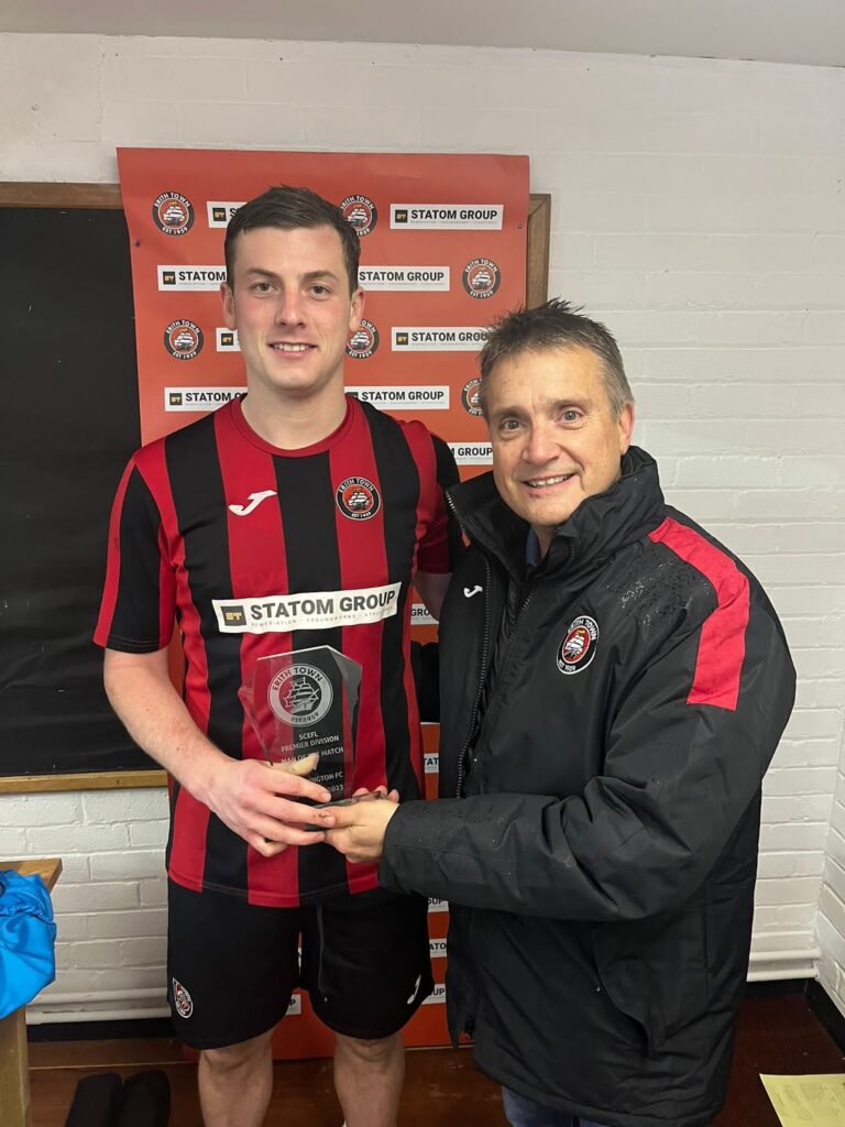 Harry Taylor awarded Player of the Match